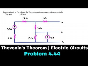 Thevenin’s Theorem #444 | Electrical Engineering