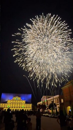 志摩スペイン村 大迫力の花火！