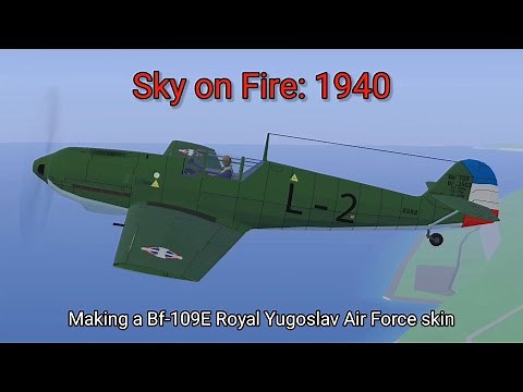 Making a custom skin (full process) - Sky on Fire: 1940 (Android)