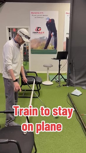 17 reactions | Use a PVC pipe between two chairs to train you hands to feel staying on plane through the Impact Zone! #golftips #golfdrills #swingplane #golfpractice #golfswing | Breaking Par The Podcast | Facebook