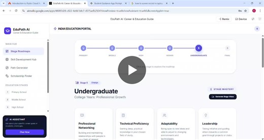 As part of the course Build Deploy Apps with Google AI Studio, offered by GUVI in collaboration with HCL, I didn’t just learn concepts — I applied them by building a real application using Google… | Chaitra Deepika Ghanta