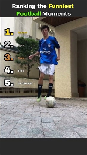 Ranking the Funniest Football Moments Part 7 #football #funny #shorts