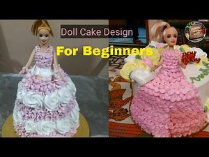 Top 20 easiest and simple Doll Cake Theme Designs for beginners / Cooking with Annu
