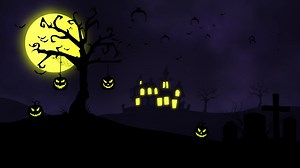 Halloween Animation Background Free Video