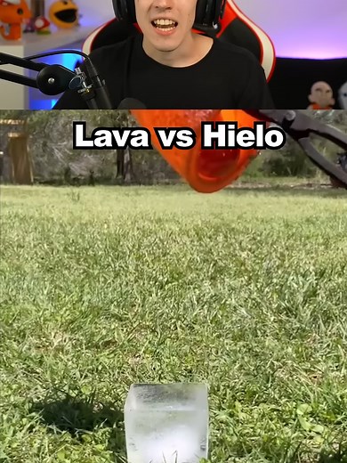 Lava vs Dry Ice: Mesmerizing Science Experiment #shorts