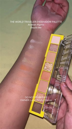 Arabian Nights Eyeshadow Palette Review