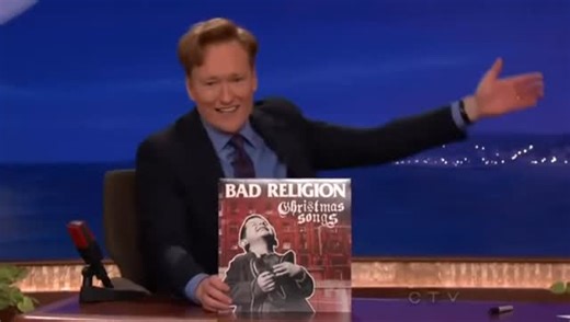 Epitaph Records on Instagram: "Rejoice, rejoice ⭐️ it’s @badreligionband Christmas Songs time Grab ‘Christmas Songs’ on vinyl before Dec 12 to make sure it lands by Christmas (US). Link in bio. 📹 “O Come, O Come, Emmanuel” on Conan, 2013"