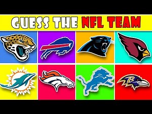 🏈 Guess the NFL Team by their Logo 🏉| Sports Logo Quiz | FUN 2 QUIZ