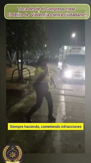 We must create the crime of: Violence against a citizen by a public servant or contractor.