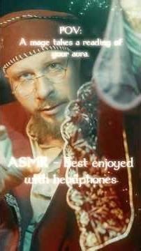 ASMR Mage reads your aura to help you sleep | Fantasy roleplay Clip