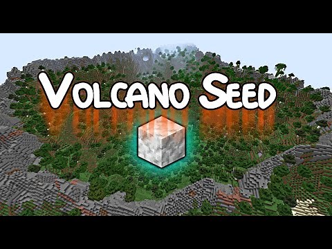 1.18 Minecraft Update: Calcite Biome, Iron BUFF, Copper Biome, Volcano Seed!