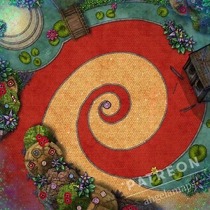 Yellow Brick Road - Oz themed animated battle map pack for TTRPGs