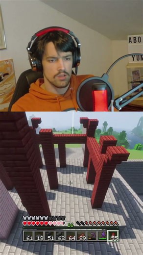 Mein Starter Base schreitet voran in Minecraft #minecraft #minecraftgameplay #gaming