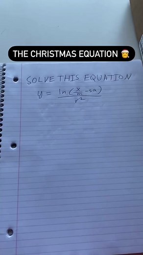 Christmas Equation Math Lesson