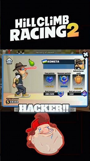 Hacker Used Speed!! Hack In Community Showcase || Hill Climb Racing 2 || 777 HCR2 || #777_hcr2 #hcr2