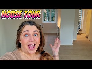 FLYTTER I NYBYGGET RÆKKEHUS😃HOUSE TOUR🏡