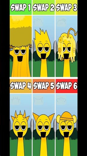 EVERY Characters From Sprunki RETAKE Phase 1 Swap