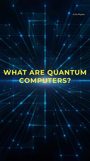 Quantum Computer Explained in this reel 🧑‍💻 | Go Physics