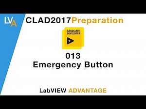 LabVIEW CLAD 013 Emergency Button