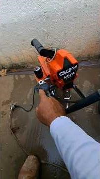 Airless Spray. Check out this tip! #airless #construction #paint #shorts