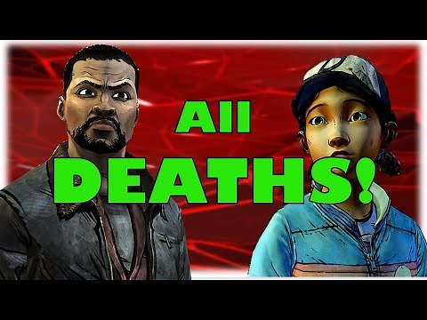 The Walking Dead ALL Character Deaths | Telltale's The Walking Dead, Season 1