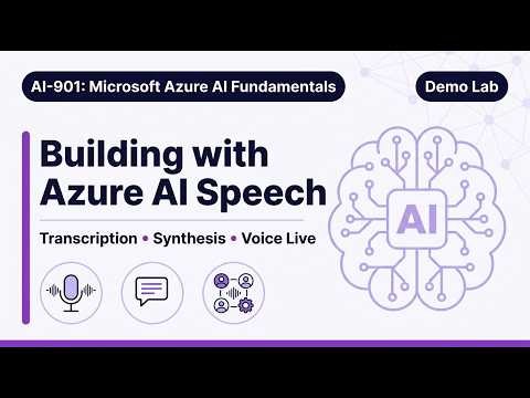 Azure AI Speech Hands-On (Part 2): Voice Live Agents, Text-to-Speech Avatar & Foundry Setup