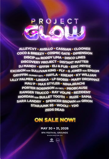 Project Glow DC: 50 Artists at RFK Festival Grounds