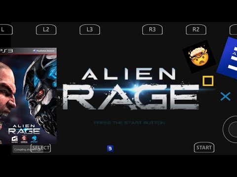 👽Alien Rage Aps3e Emulator test 👽