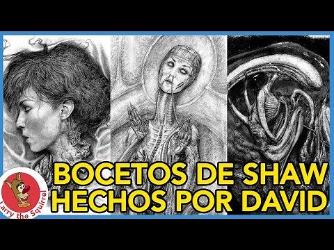 REVELAN DIBUJOS DE LA DOCTORA SHAW HECHOS POR DAVID EN ALIEN: COVENANT