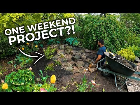 You can build this by hand! | How To Small PONDLESS Waterfall DIY