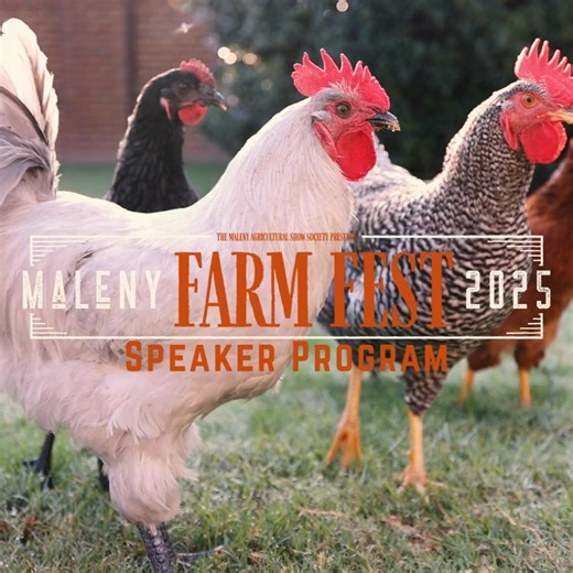 11 reactions |  Expert Speakers Announced for Maleny Farm Fest 2025!...
