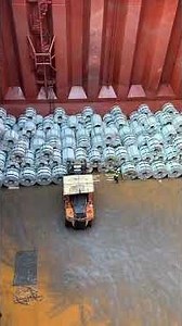 Loading steel coil | loading in bulk Carrier | Merchant navy | Life at sea | Life on Ship |