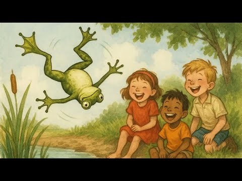 🐸🎶 Hopp-hopp, repül a béka! | Vidám gyerekdal énekléshez 🎵✨