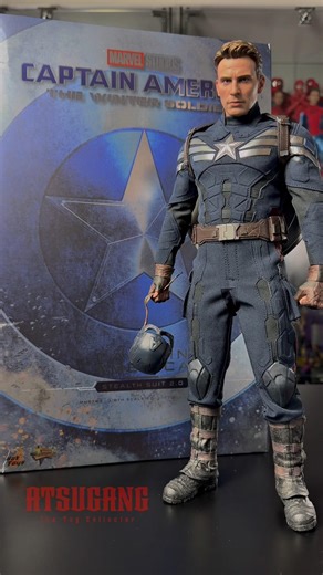 Hot Toys Captain America Unboxing ASMR #asmr #unboxing #captainamerica