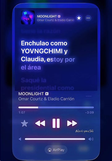 #omarcourtz #moonlight #eladiocarrion #fyp #lyricsvideo | moonlight