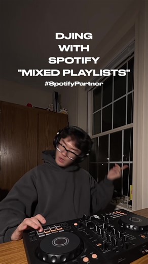 DJ level transitions made easy with @Spotify’s Mixed Playlist feature. #spotifypartner