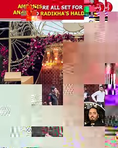 173K views · 2K reactions | Ambanis are all set for Anant and Radikha's Haldi!The Ambani house is all all decorated for Anant and Radikha's Haldi Ceremony! | Bollywood Bubble - Features | Facebook