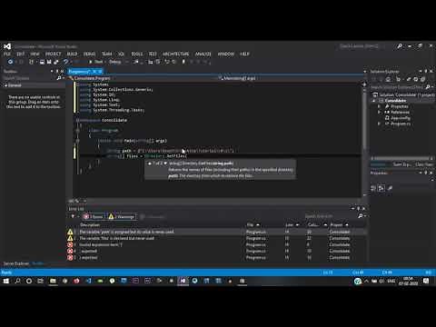 Merging multiple Txt or CSV files to one file | C# Tutorial