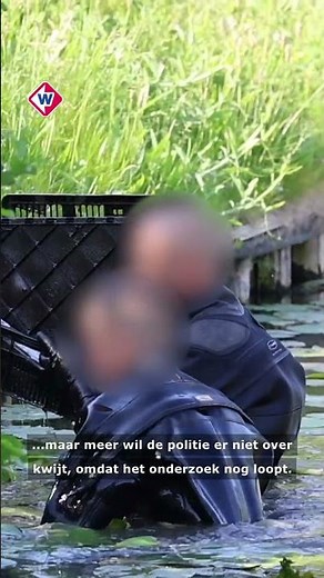 Zoekactie in sloot na dodelijk ongeluk | #shorts