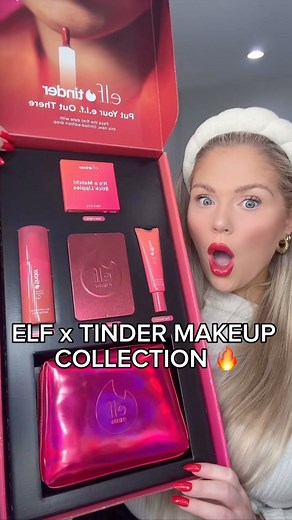 KELLY STRACK on Instagram: "elf x Tinder makeup collection ❤️‍🔥 #makeup #beauty #makeuptutorial #makeupvideos #beautyvideos #makeupreels #beautyreels #makeuphacks #elf #elfcosmetics #elfxtinder"