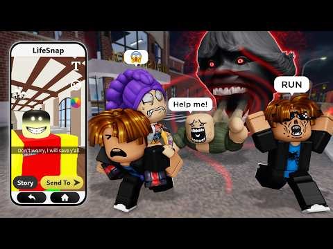 SCP-067 Stalks Us On Valentine's Day ❤️😭 Roblox Snapchat Trolling - Funny Moments