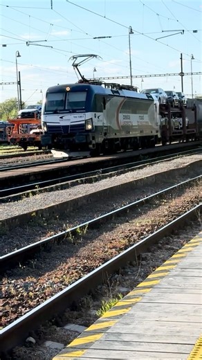 Vectron MS/ Devinska Nova Ves Slovakia short #train #trainspotting #cargo