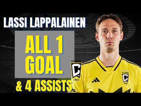 Lassi Lappalainen - ALL 1 GOAL & ASSISTS FOR COLOMBUS CREW | Skills & Highlights