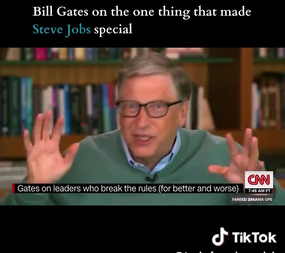Steve Jobs' Reality Distortion Field (RDF) was his ability to persuade people to believe in his vision, even if it seemed impossible. Through a mix of confidence, charisma, and unwavering conviction, he could push teams to achieve what they thought was unrealistic. Engineers who initially doubted a project's feasibility often found themselves accomplishing it under his influence. @techfoundersclub - Source: CNN Business #stevejobs #startupfounder #entrepreneur