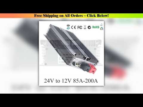 24 Volt to 12 Volt 24V to 12V 85A-300A Step Down Converter Voltage Regulator DC/DC Buck