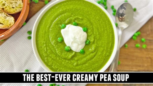 Creamy Spanish pea soup | Possibly the best pea soup ever