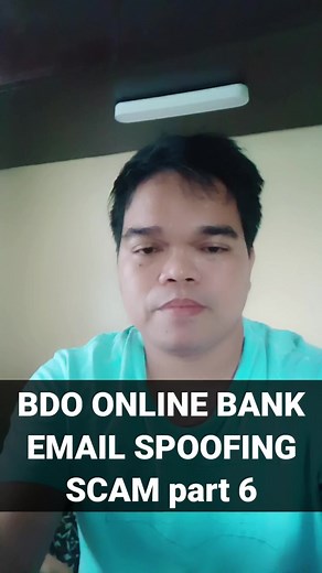 3.4K views · 20 reactions | Bdo online bank email spoofing attack. Scam att part 6. #scam #scammerph #Scammer #ScammerAlert #scammerseverywhere #scamers #ScamAlert #spoofing #onlinebanking #awareness #aware #facebookreels #FacebookPage #facebookpost #facebookvideo #fbreels #fbreelsvideo #fbreelsviral #FB粉專 #fbpost #FBVIDEO #firmware #stuck #tips #lifehacks #lifehacks101 #tricks #tutorial #tutorialvideo #cybertech #cybertechbonin #howto #how | Cybertech Bonin | Facebook