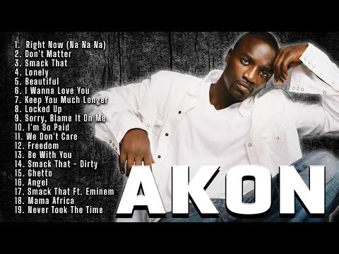 AKON Full Hits Songs Collection Album 2025 | AKON Best Songs Playlist 2025