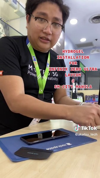 Hydrogel installation for infinix zero ultra.