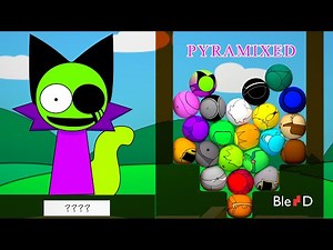 SPRUNKI PYRAMIXED CHARACTERS